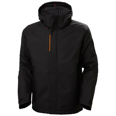 Helly Hansen Kensington Winterjas Zwart - Waterdicht, Ademend & Gevoerd - Maat L