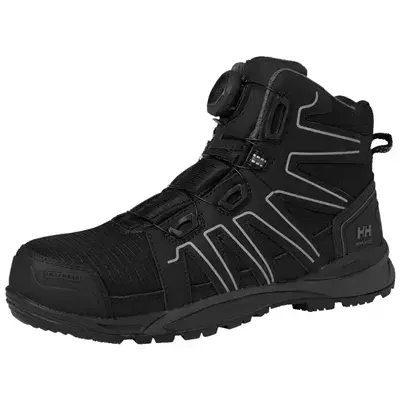 Helly Hansen Manchester Boa Veiligheidsschoen S3 Zwart - BOA Sluiting & Metaalvrij - Maat 39