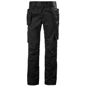 Helly Hansen Manchester Construction Werkbroek Zwart – Stretch, Hangzakken & Verlengbare Pijpen, Maat 48