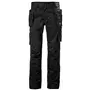 Helly Hansen Manchester Construction Werkbroek Zwart – Stretch, Hangzakken & Verlengbare Pijpen, Maat 48