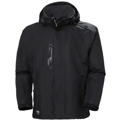 Helly Hansen Manchester Shelljack 71043 Zwart - Waterdicht, Ademend & Inritsbaar - Maat L