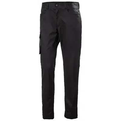 Helly Hansen Manchester Werkbroek Zwart – 2-Way Stretch & Verlengbare Pijpen, Maat C48