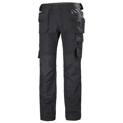 Helly Hansen Oxford Construction Werkbroek Zwart – Stretch, Cordura Versteviging & Hangzakken, Maat C60