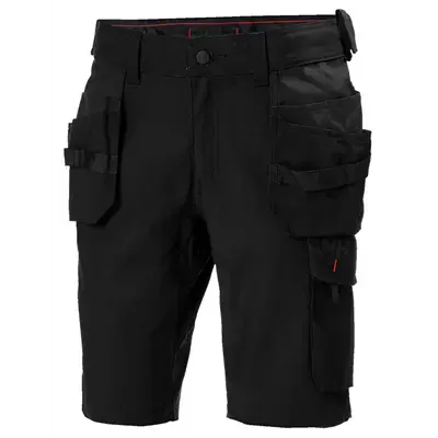 Helly Hansen Oxford Construction Werkshort Zwart – Stretch & Verstevigde Hangzakken, Maat C46