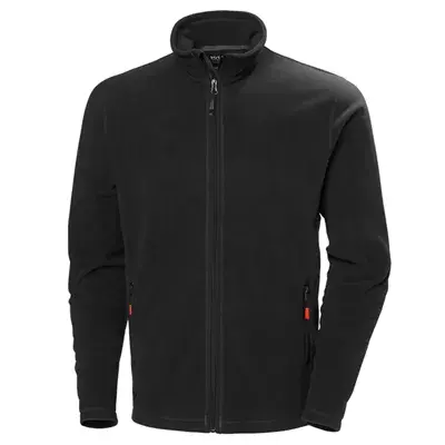 Helly Hansen Oxford Licht Fleecejack Zwart – Polartec® & Verlengd Rugpand, Maat L