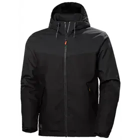 Helly Hansen Oxford Winterjas Zwart - Waterdicht & Comfortabel met Reflectie - Maat L