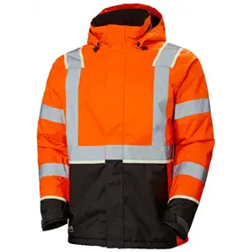 Helly Hansen UC-ME Winterjas Fluo Oranje - Klasse 3, Waterdicht & Gevoerd, Maat L