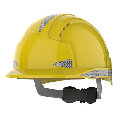 JSP AJB170-400-200 Veiligheidshelm Geel - Lichtgewicht ABS & CR2 Reflectie