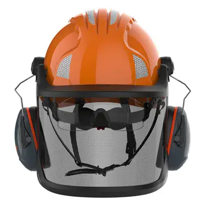JSP AKE24A EVOGuard M2 - Bosbouwcombi met Vizier, Kinband & Ratelverstelling