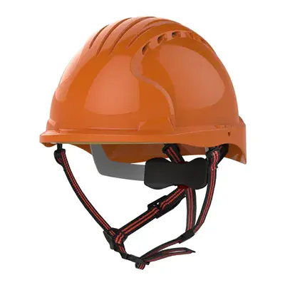 JSP EVO5 Industriële Klimhelm met Dubbele Standen en Draaiknop - Oranje