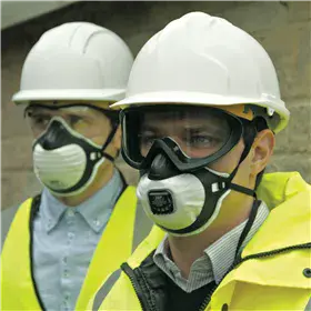 JSP FFP2V FilterSpec - Met Veiligheidsbril, Ventiel & Comfort Lens