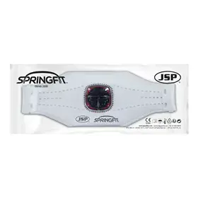 JSP FFP3V Springfit Wegwerpmaskers - Compact Comfort & Typhoon™ Ventiel (10x)
