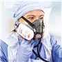 JSP Force8 ABEK1P3 Halfmasker - Thermoplastisch Rubber & PressToCheck Filters