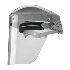 JSP Gelaatsscherm SET AFM061 - Grijs Polycarbonaat Vizier met Elastische Band (EN 166)