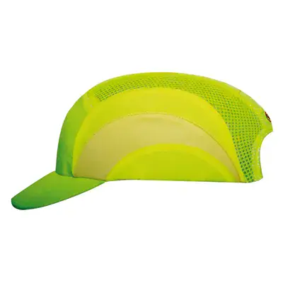 JSP HardCap A1+ Stootpet HV-Geel - 5 cm Klep, Geventileerd & Reflecterend