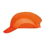 JSP HardCap A1+ Veiligheidspet HV-Oranje - 5 cm Klep, EN 812, Reflecterend & Geventileerd