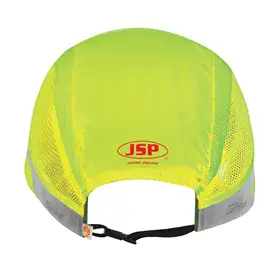 JSP HardCap AeroLite Veiligheidspet 2,5 cm Klep HV-Geel - Lichtgewicht & EN 812