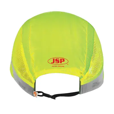 JSP HardCap AeroLite Veiligheidspet 2,5 cm Klep HV-Geel - Lichtgewicht & EN 812