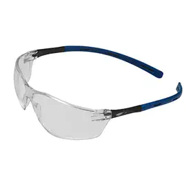 JSP Rigi Bril - Blauw/Zwart Montuur, Heldere Lens & Klasse 1 Bescherming
