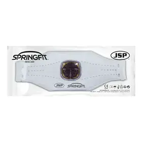 JSP Springfit FFP2V Masker - Opvouwbaar met Typhoon™ Ventiel & Perfecte Pasvorm