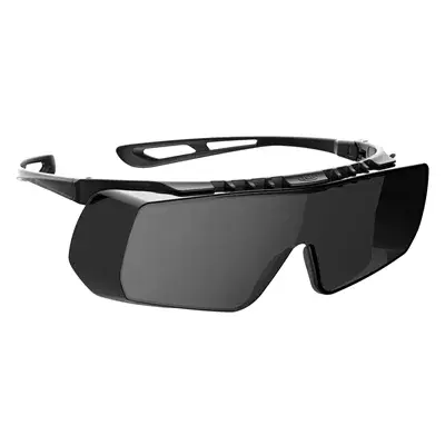 JSP Stealth Overzetbril ASA940 - Smoke Lens, Ultralicht & K-Coating met Flexibel Frame