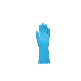 MAPA Jersette 300 Werkhandschoen Natuurlatex Blauw – Chemisch Bestendig & Comfort, Maat 7