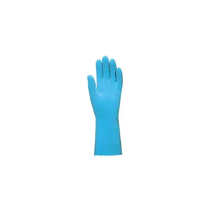 MAPA Jersette 300 Werkhandschoen Natuurlatex Blauw – Chemisch Bestendig & Comfort, Maat 7