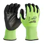 Milwaukee 8131 Hi-Vis Snijvaste Werkhandschoenen Cut 3 - Reflecterend, Dun & Touchscreen Compatibel - Maat 8