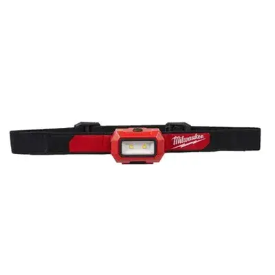 Milwaukee HL2-LED Hoofdlamp - 350 Lumen, Ultracompact & Verstelbaar - Inclusief Batterijen