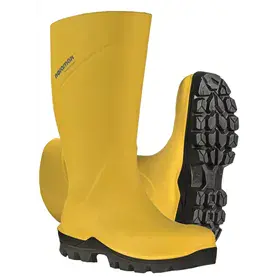 Nora Mega-Max II Veiligheidslaars S5 Geel - Lichtgewicht PU met SRC Slipweerstand - Maat 44