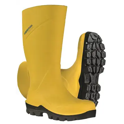 Nora Mega-Max II Veiligheidslaars S5 Geel - Lichtgewicht PU met SRC Slipweerstand - Maat 44