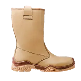 PERF Beaufort S3+ON Gevoerde Veiligheidslaars - Waterbestendig Leder & Composiet Zool - Maat 39
