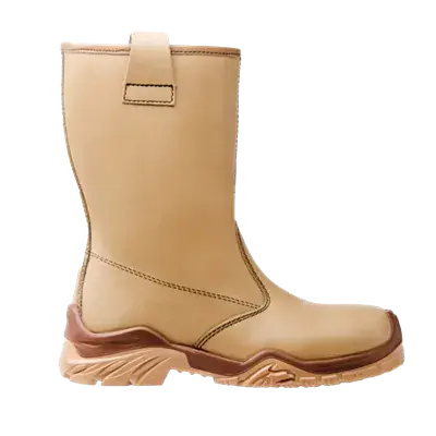 PERF Beaufort S3+ON Gevoerde Veiligheidslaars - Waterbestendig Leder & Composiet Zool - Maat 39