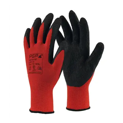 PSP 10-110 Werkhandschoen Latex Lite Rood – Droge Grip & Ademend, Maat 8