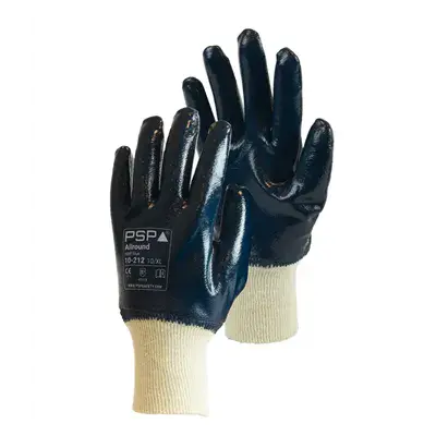 PSP 10-212 Nitril Werkhandschoen – Gesloten Rug & Oliebestendige Grip- Maat 9