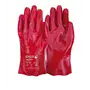 PSP 10-427 Oliebestendige Werkhandschoen PVC 27 cm Rood - Maat 10