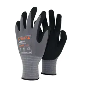 PSP 10-580 Werkhandschoen Nitril Foam Grijs/Zwart – Foodkeur & Ademend Comfort, Maat 9