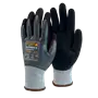 PSP 15-688 Snijvaste Werkhandschoenen Cut D - Dubbele Nitrile Coating & Lange Manchetten - Maat 11