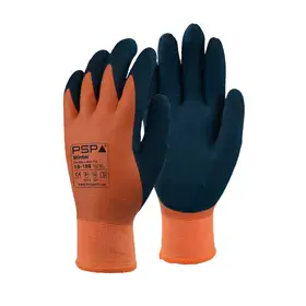 PSP 18-188 Winterhandschoenen Dubbel Latex - Vloeistofdicht & Gevoerd, Maat 10