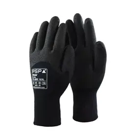 PSP 18-800 Winterhandschoenen Dry Grip Zwart - Waterafstotend & Gevoerd, Maat 11