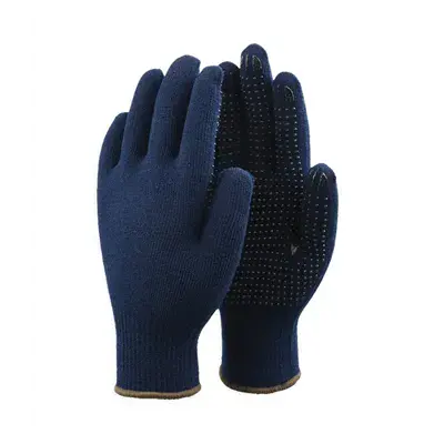 PSP 20-079 Insulator Handschoen met PVC Noppen Blauw One Size