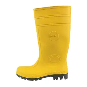 PSP 30-200 Veiligheidslaars S5 Geel - PVC/Nitril met Stalen Neus & Zool - Maat 48