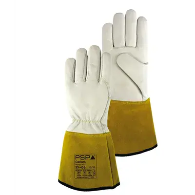 PSP 35-436 Corium Welder Pro+ – Nappaleren Lashandschoen met Kevlar Naden, Maat 10