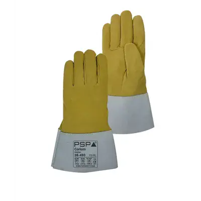 PSP 38-490 Lashandschoen Hertensplitleer – Extra Soepel & 32 cm Lang, Maat 11