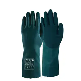 PSP 40-380 Chemical Cut D Werkhandschoenen Groen - Chemisch & Snijbestendig met Grip, Maat 9