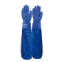 PSP 40-466 Chemische PVC Handschoenen Blauw - 66cm Triple Dipped & Oliebestendig, Maat 10