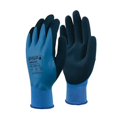 PSP Allround Werkhandschoen Dubbel Latex Gecoat Vloeistofdicht - Maat 8