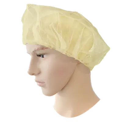 PSP Haarnetjes Baret PP Geel 53cm - 100 Stuks