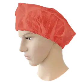 PSP Haarnetjes Baret PP Rood 53cm - 100 Stuks