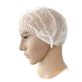PSP Haarnetjes Wokkel PP Wit 52cm - 100 Stuks